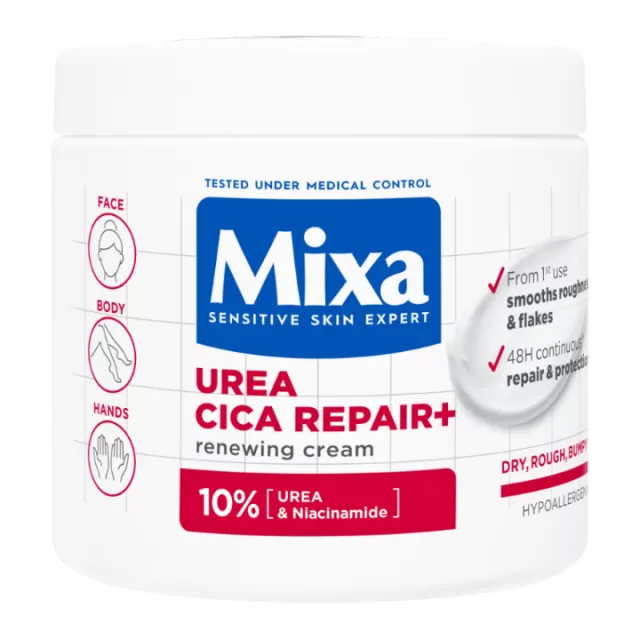 MIXA UREA CICA REPAIR+ 10% KREMA 400ML
