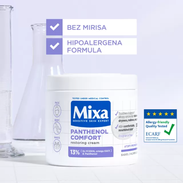 MIXA PANTHENOL COMFORT 13% KREMA 400ML