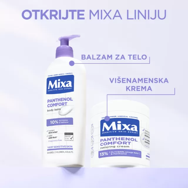 MIXA PANTHENOL COMFORT 13% KREMA 400ML