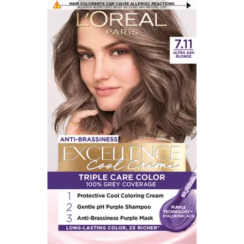 L'OREAL TRAJNA BOJA ZA KOSU EXCELLENCE 7.11 Ultra Ash Blonde