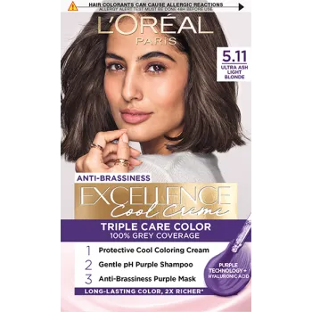 L'OREAL TRAJNA BOJA ZA KOSU EXCELLENCE 5.11 Ultra Ash Light Brown