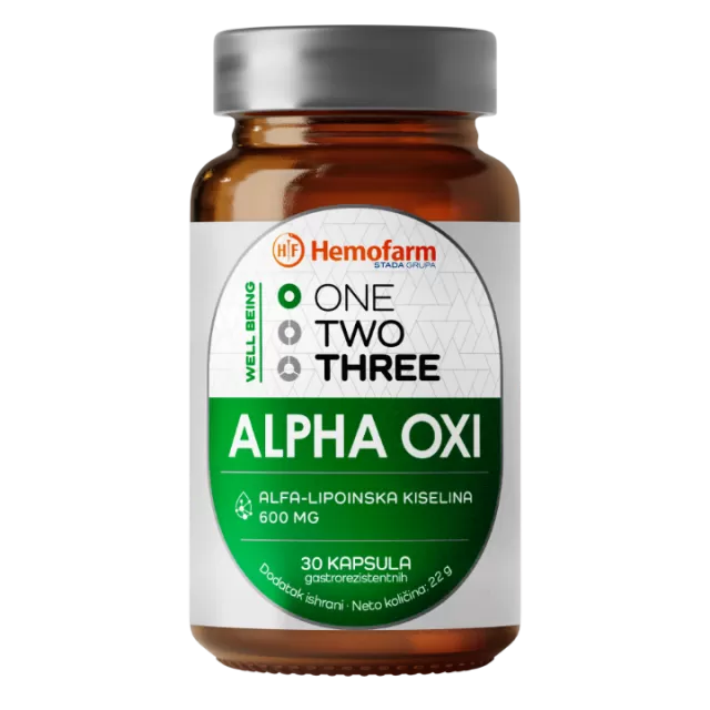 ONE TWO THREE  ALPHA OXY 30 KAPSULA