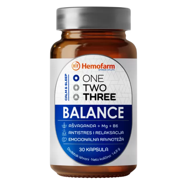 ONE TWO THREE BALANS 30 KAPSULA