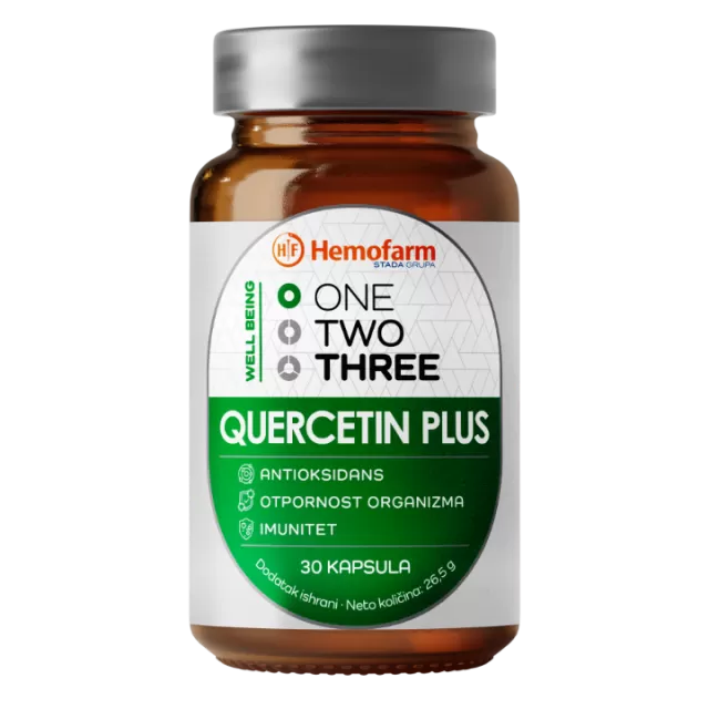 ONE TWO THREE QUERCETIN PLUS 30 KAPSULA
