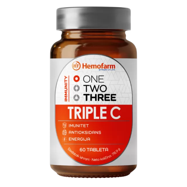 ONE TWO THREE TRIPLE C 60 KAPSULA