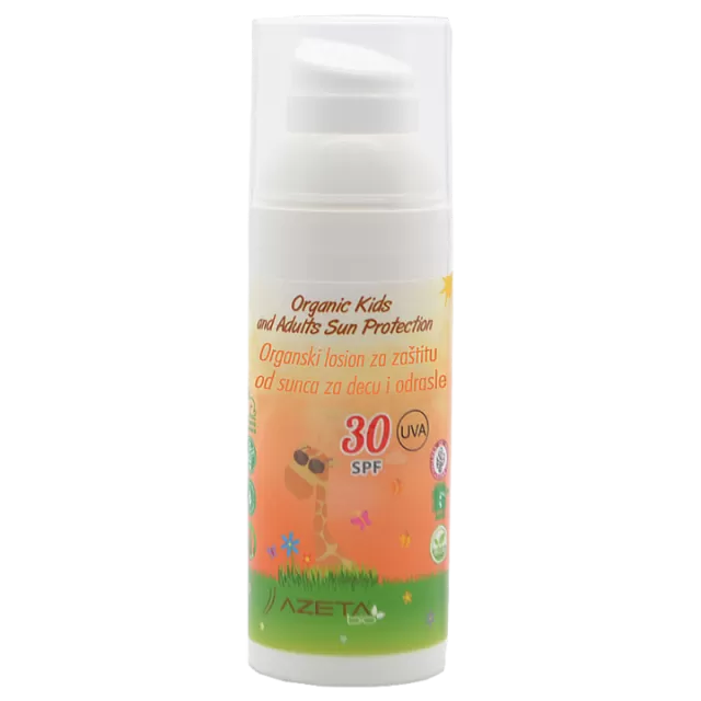 AZETA BIO ORGANSKA SUN KREMA DECA I ODRASLI SPF30 50ML