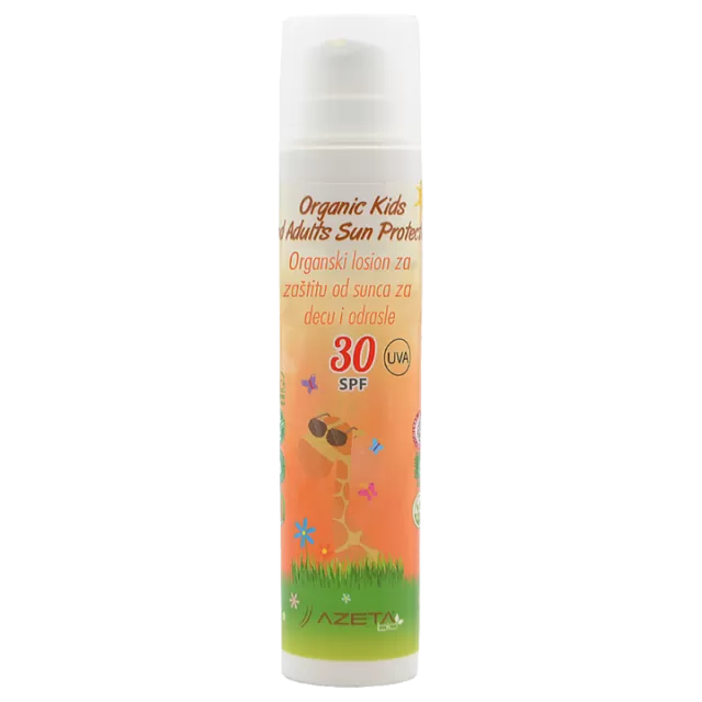AZETA BIO ORGANSKA SUN KREMA DECA I ODRASLI SPF30 100ML