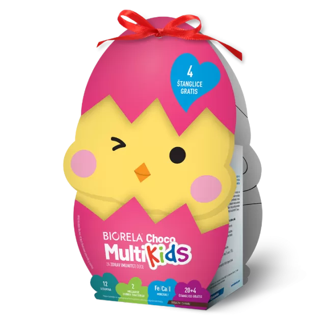 BIORELA MULTI KIDS STANGLICE PROMO USKRŠNJE PAKOVANJE 20+4