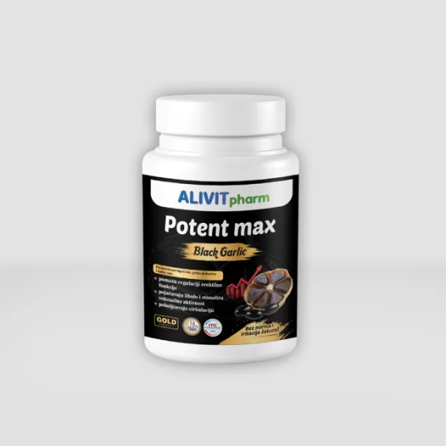 BLACK GARLIC POTENT MAX KAPSULE A90