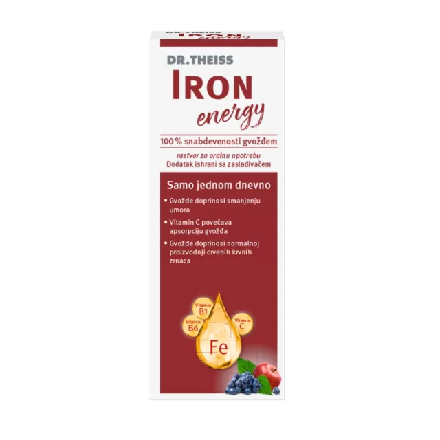 IRON ENERGY ORALNI RASTVOR 250ML