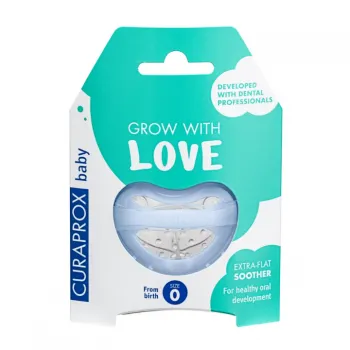 CURAPROX BABY DUDA VELIČINA 0 PLAVA + GRATIS BABY ČETKICA
