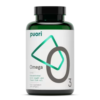 PUORI O3 - VISOKO KONCENTROVANO ULTRA ČISTO OMEGA 3 RIBLJE ULJE - 180 KAPSULA