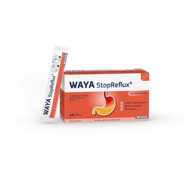 WAYA STOPREFLUX KESICE A14