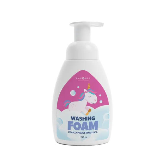 Washing foam Pena za pranje ruku i lica Jednorog Paeonia 250ml