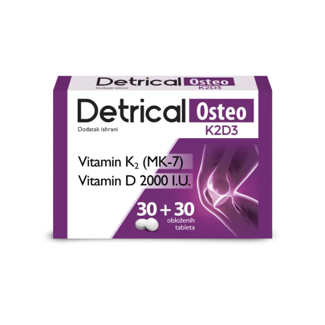 DETRICAL OSTEO K2D3 TABLETE A30+A30