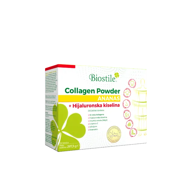 BIOSTILE COLLAGEN POWDER 6+HA ANANAS KESICE A30
