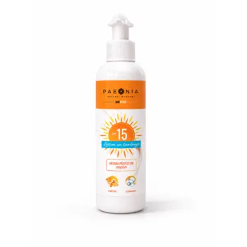 LOSION ZA SUNČANJE SPF 15 PAEONIA
