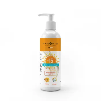 LOSION ZA SUNČANJE SPF 15 PAEONIA