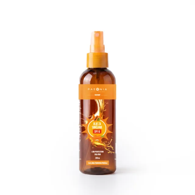 ULJE ZA SUNČANJE SPF 6 200ML PAPAYA PAEONIA