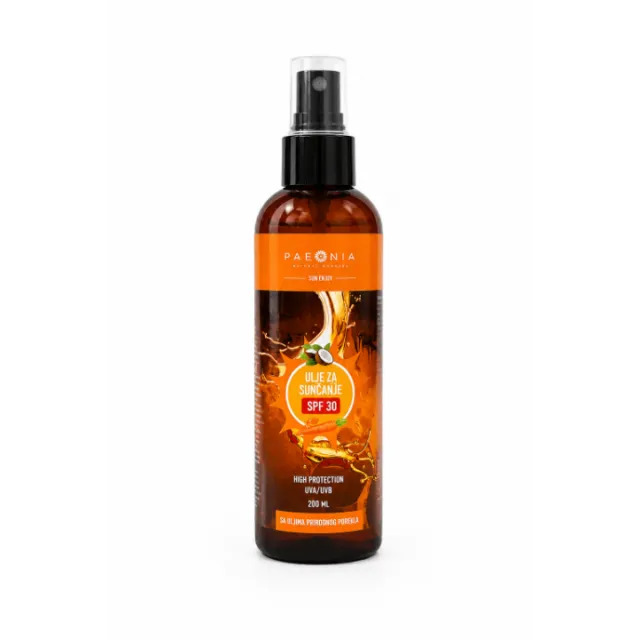 ULJE ZA SUNČANJE SPF 30 200ML COCONUT PAEONIA