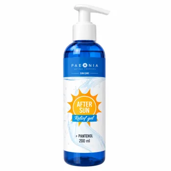 AFTER SUN RELIEF gel + PANTENOL 200ML PAEONIA