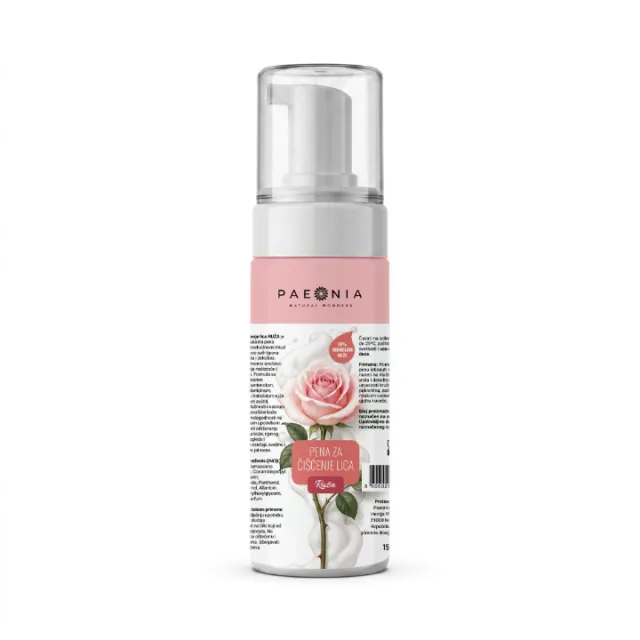 PENA ZA PRANJE LICA 150ML RUZA PAEONIA