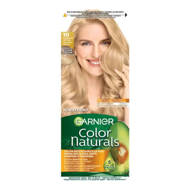 GARNIER COLOR NATURALS BOJA ZA KOSU - 10