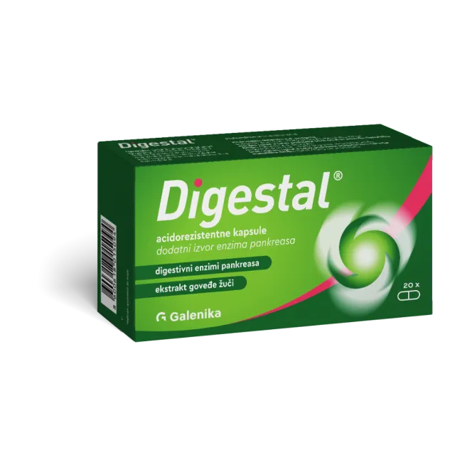 Digestal Acidorezistentne Kapsule A20