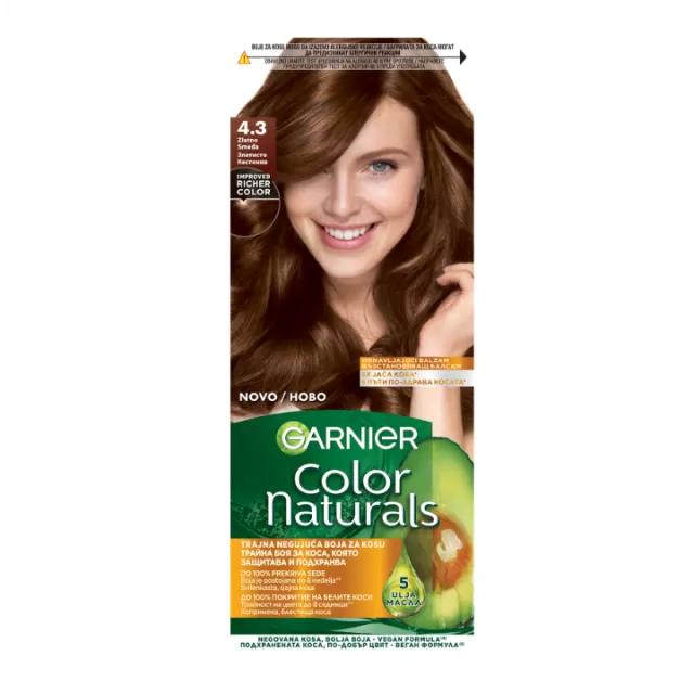 GARNIER COLOR NATURALS BOJA ZA KOSU - 4.3