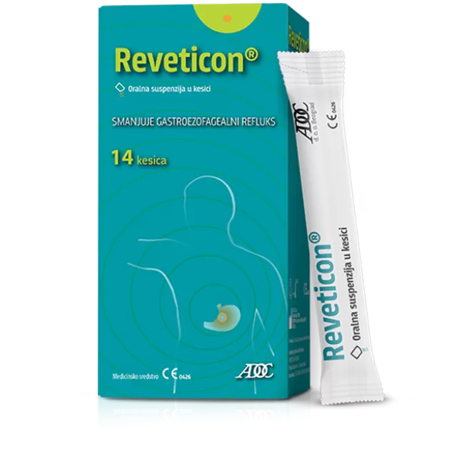 REVETICON ORALNA SUSPENZIJA, 14 KESICA