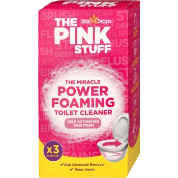 THE PINK STUFF THE MIRACLE PENASTO SREDSTVO ZA ČIŠĆENJE TOALETA 3x100G