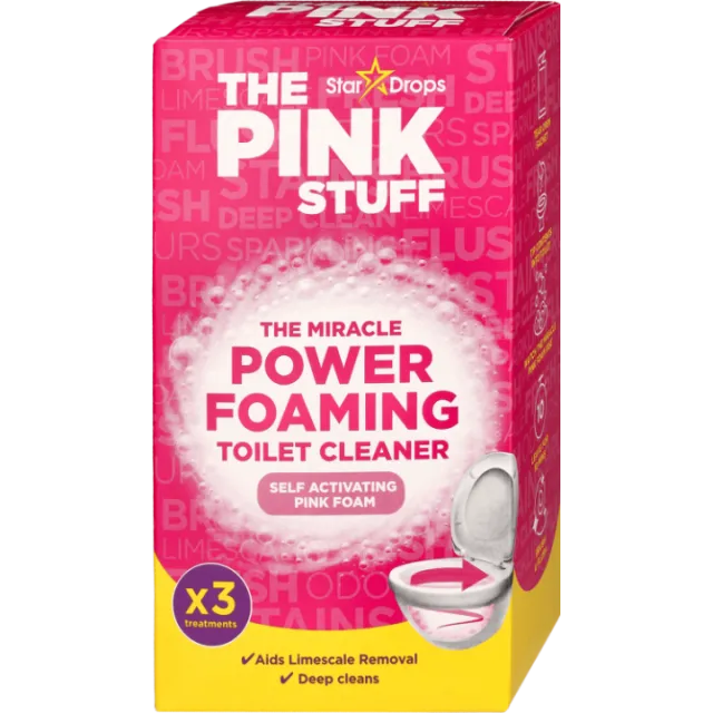 THE PINK STUFF THE MIRACLE PENASTO SREDSTVO ZA ČIŠĆENJE TOALETA 3x100G