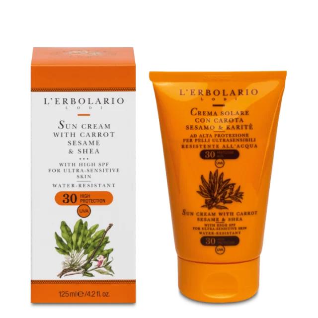 L'ERBOLARIO SUN KREMA ZA ZAŠTITU OD SUNCA SPF30 125ML