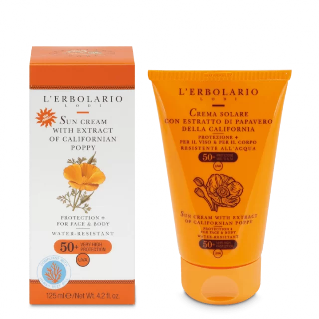 L'ERBOLARIO SUN KREMA ZA ZAŠTITU OD SUNCA SPF50+ 125ML