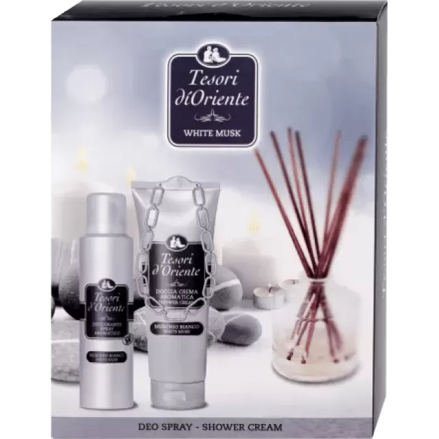 TESORI D'ORIENTE SET (GEL ZA TUŠIRANJE+DEO) WHITE MUSK