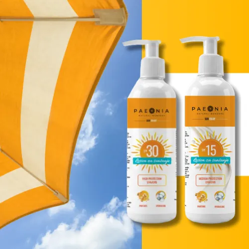 Paeonia losion za sunčanje SPF 15 i SPF 30