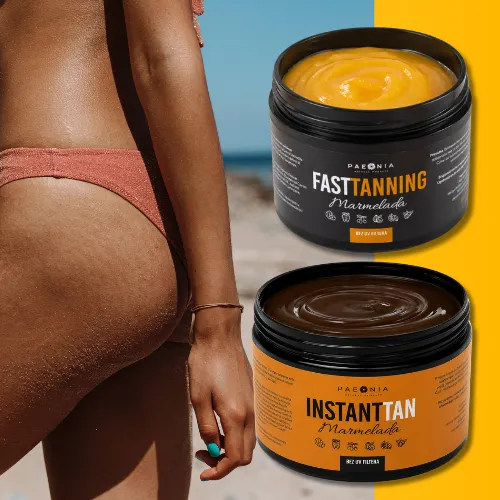 Paeonia Fasttanning i Instanttan marmelade za brzo tamnjenje